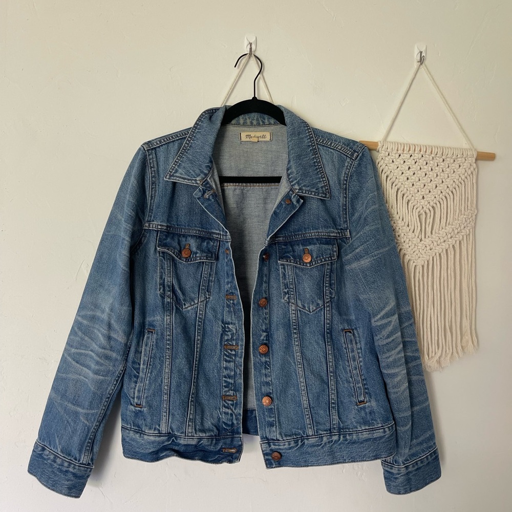 Madewell Denim Button Down Jacket